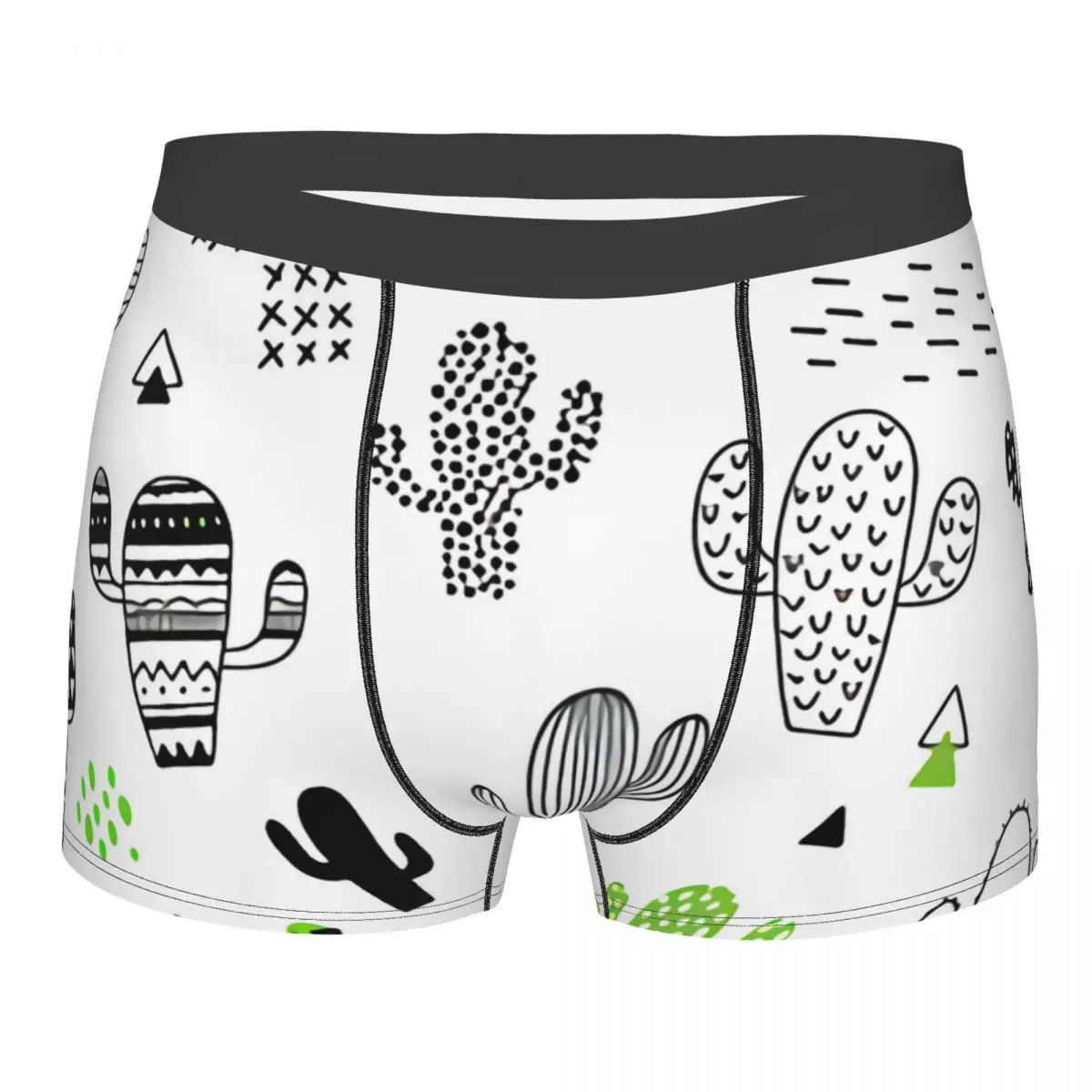 

Трусы С КАКТУСОМ, дышащие брифы, мужское сексуальное нижнее белье