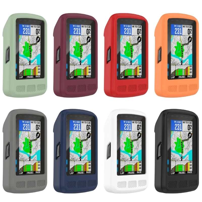 

Высококачественный чехол для велосипедного компьютера-силиконовый Противоскользящий защитный чехол для Wahoo-Elemnt ROAM противоударный чехол д...