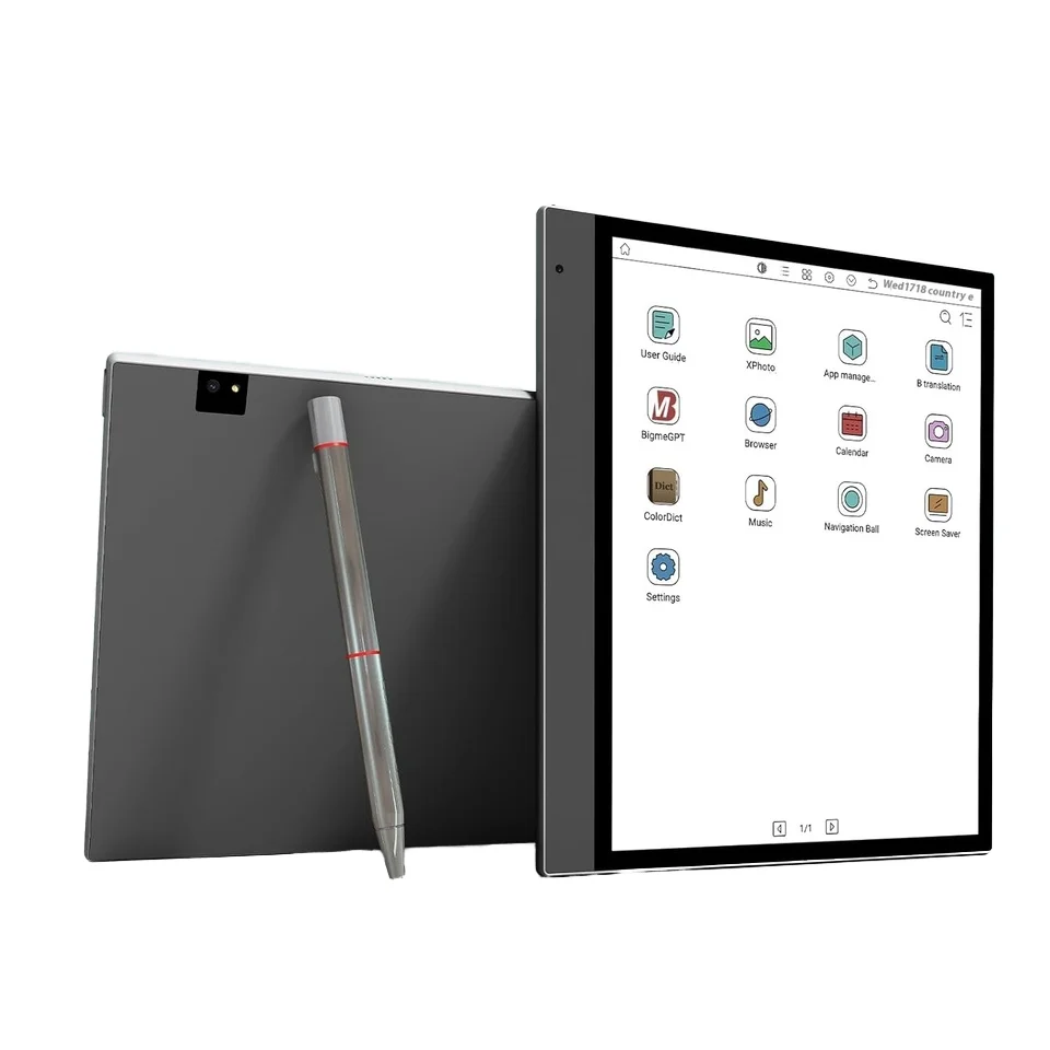 Фото Планшет Bigme InkNoteX 10.3 дюйма с экраном E-Ink на Android 13, 6+128 ГБ, Kaleido 3, электронная книга, 4G, для бизнеса, письма и чтения №1