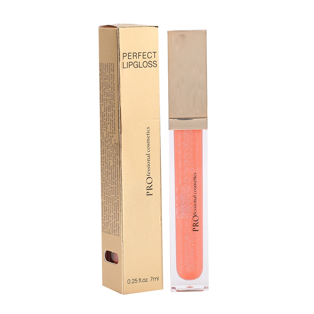 

Lustrous Lip Glaze Long‑Lasting Lip Gloss Liquid Lipstick Pigmented Lip Makeup #G18 7ml