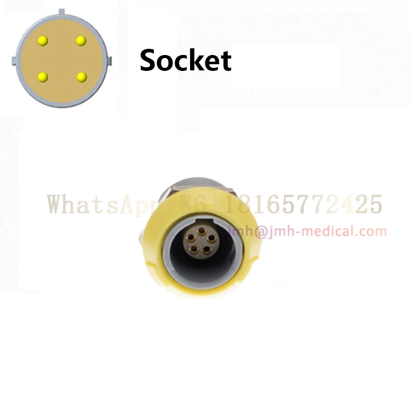 

Медицинская пластиковая розетка 1P двухтактная самоблокирующаяся