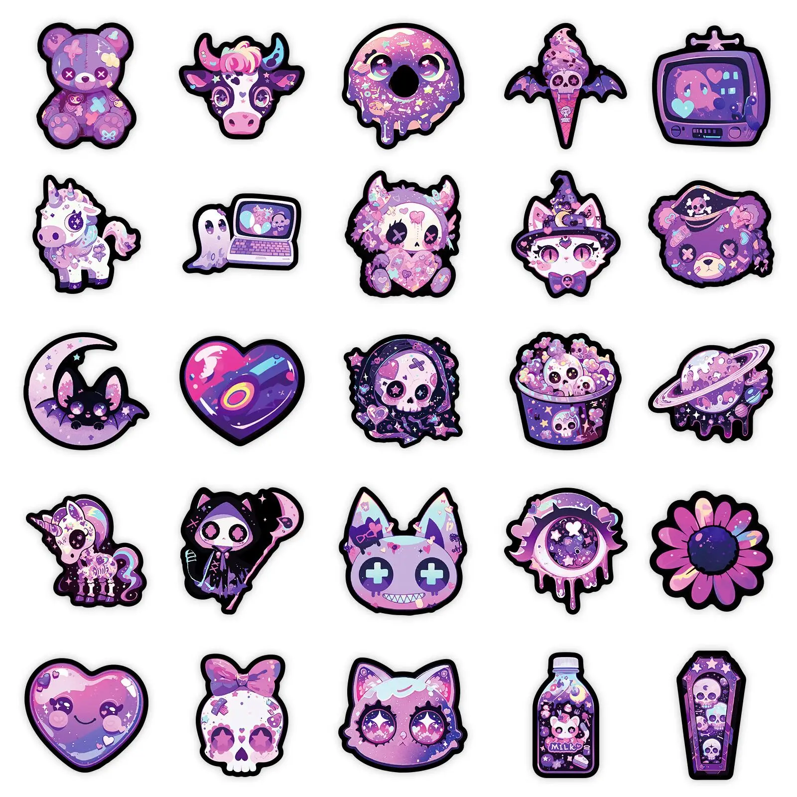 10/50 шт. стикеры в виде граффити