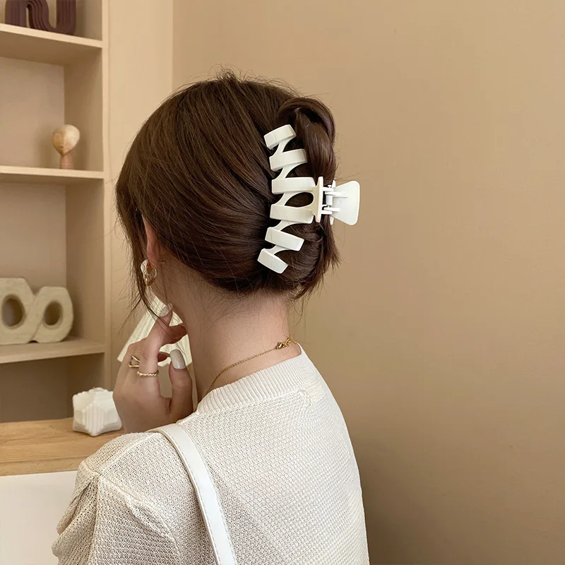 

2023 Trendy Hair Clips For Women Accessories Hairpin Claw Large Size Vintage Jewelry Girl Friend Gift Pinzas Para El Cabello