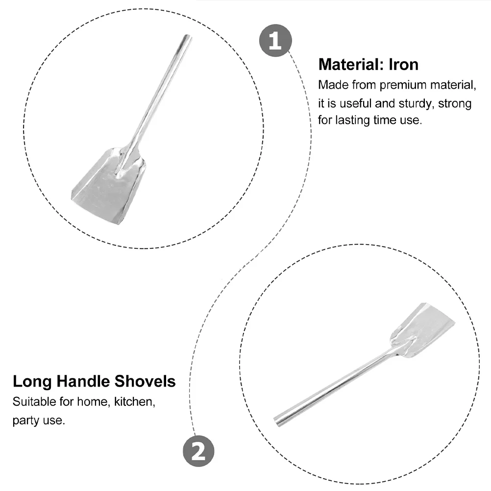 

Практичный маленький домашний камин с длинной ручкой для очистки наполнителя, удобная садовая пепельница, угльная почва, металл