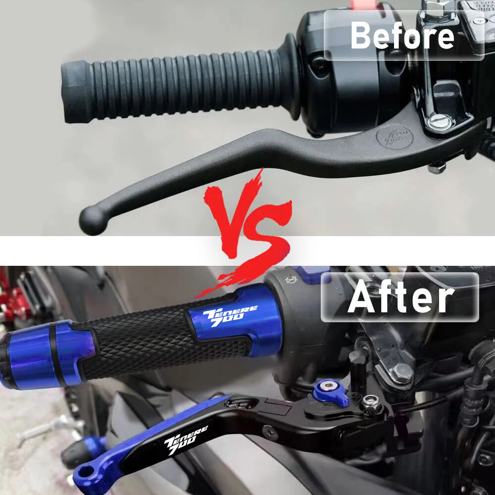 ДЛЯ YAMAHA TENERE700 TENERE 700 аксессуары для мотоциклов рычаг тормозной муфты регулируемый
