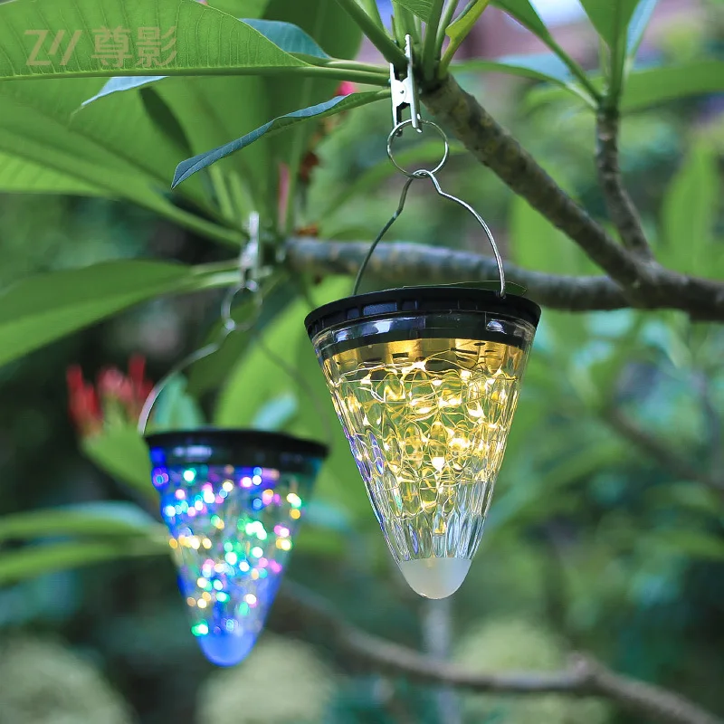 

Solar Outdoor Waterproof Garden Lights Outdoor Garden Hanging Tree Landscape Light LED Holiday Holiday Decorative Lamps