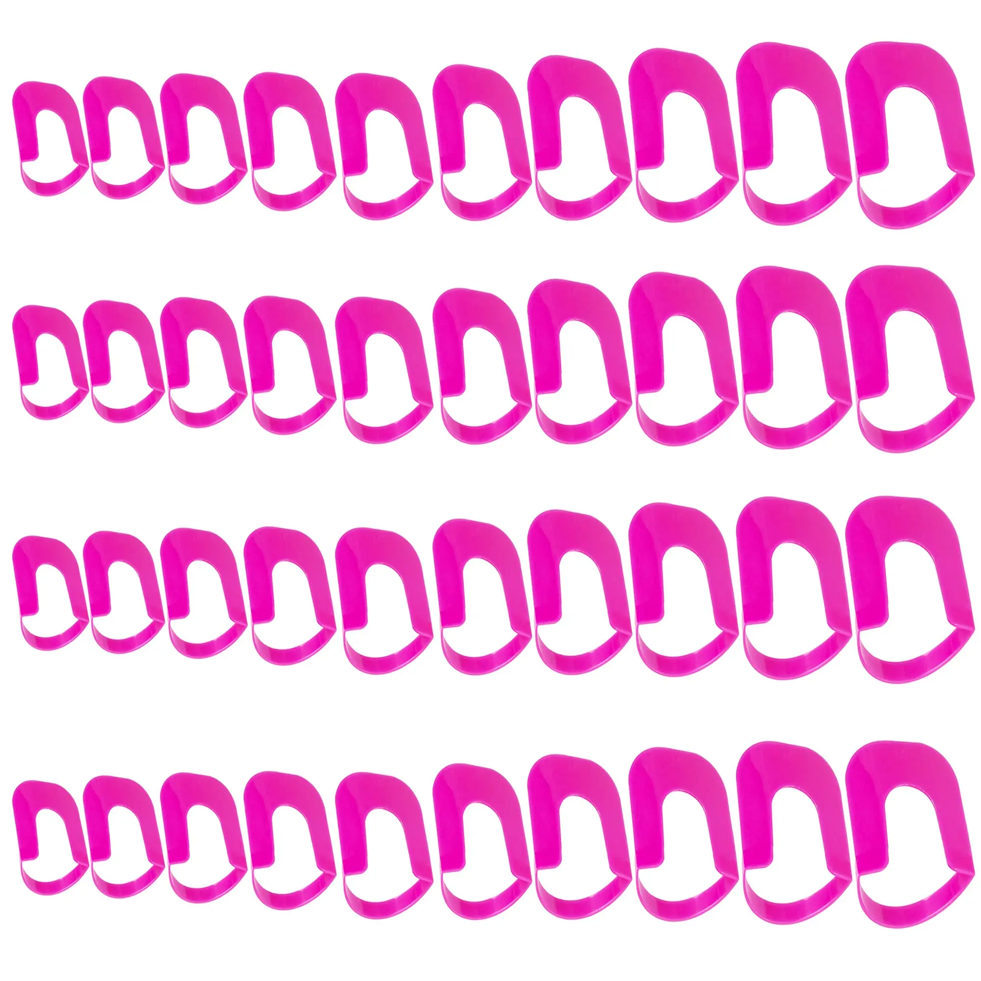 

52 Pcs (10 Sizes) Reusable Soft Plastic Nail Polish Stencil,Spill Proof Manicure Protector Tools