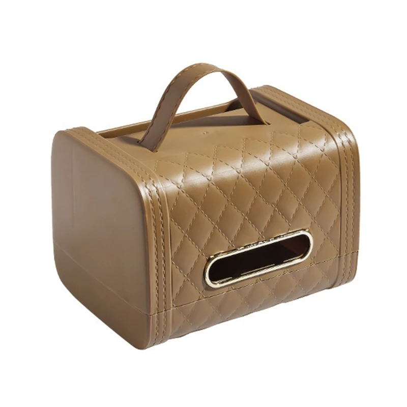 

Remote Control Holder Tissue Box Cover, Desk Storage Box Container for Home Use