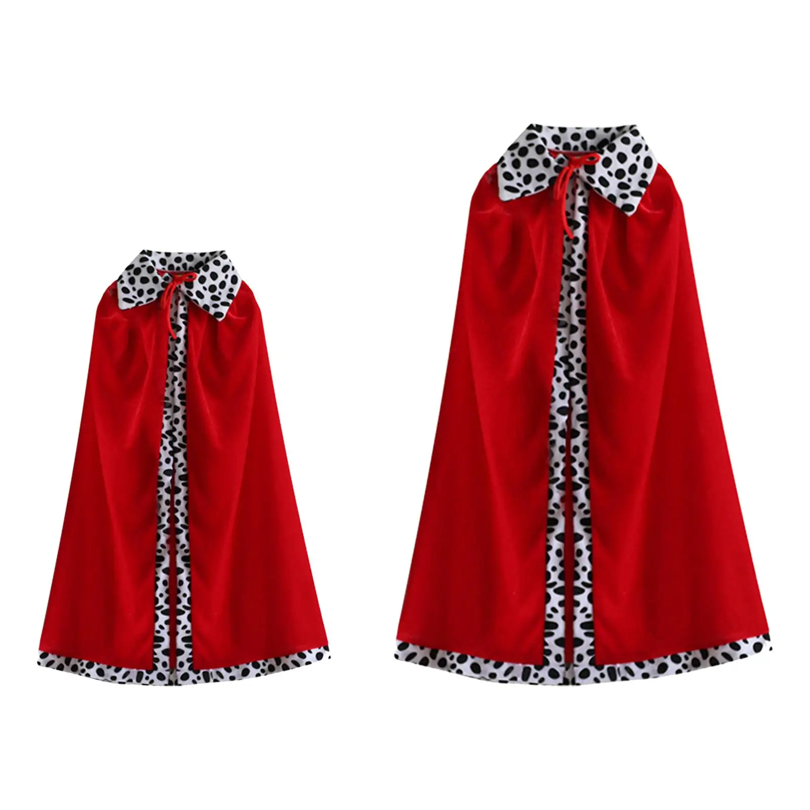 

King Costume Cape King Cloak Birthday Prince Cape King Cape Costume Accessories for Fancy Dress Prom Carnival Photo Props