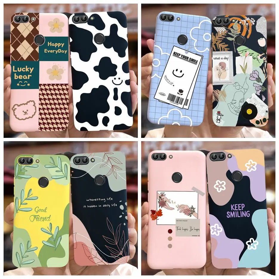 Чехол для Huawei P Smart, искусство, рисунок, мягкий силиконовый чехол для телефона Huawei P Smart PSmart 2018, задняя крышка