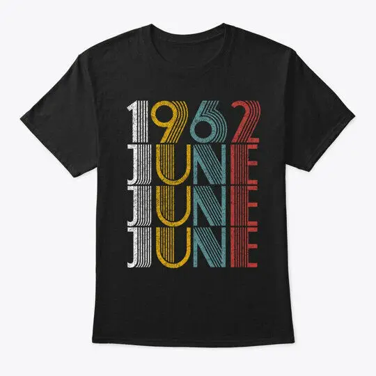 

June 1962 Birthday Vintage Style T-Shirt