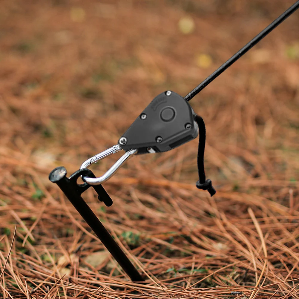 Веревка для кемпинга тент Ретрактор палатки шнур натяжитель шкива вешалка