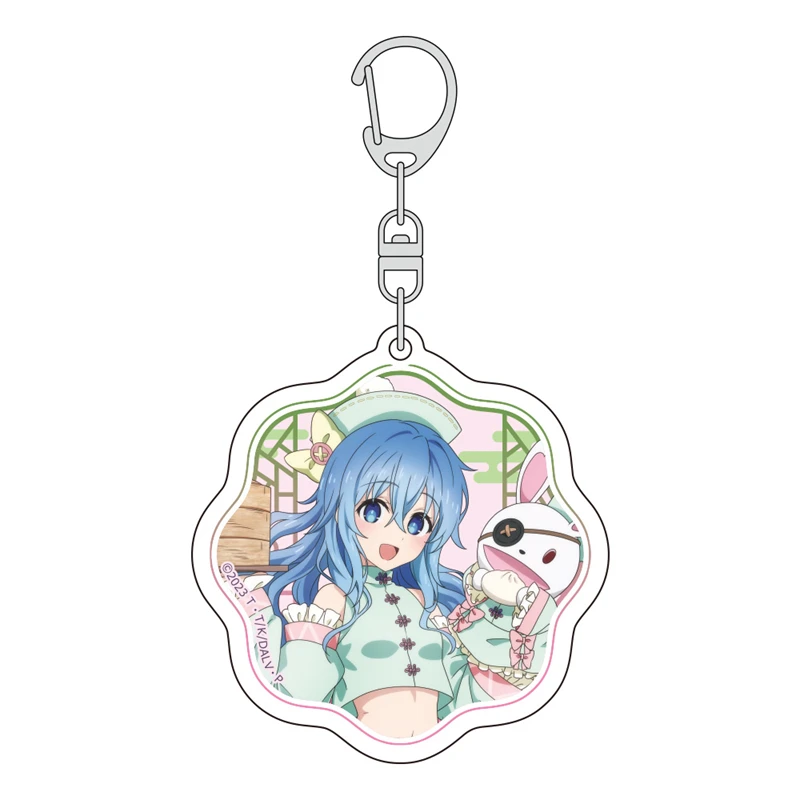 Фото DATE A LIVE V акриловый брелок ювелирные изделия игры сопутствующие товары друзья мальчики подарки сумка подвески орнамент брелок №5