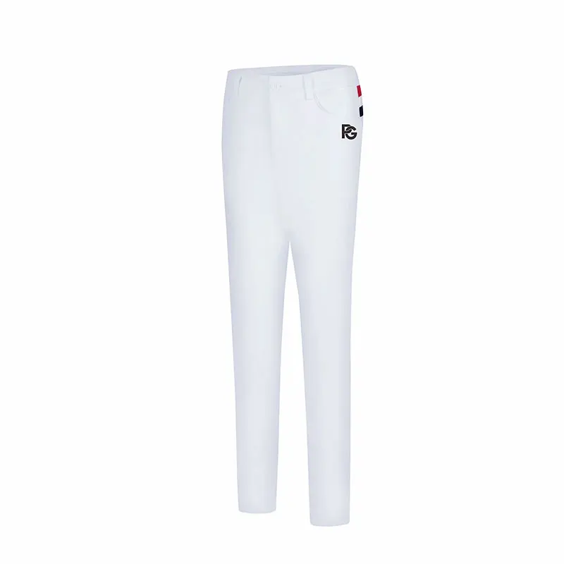 

PG Womens New Golf Pants Solid Color Fashion Golf Clothing Leisure Fast Drying Breathable Golf Pants