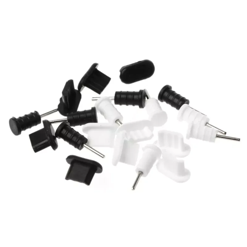 

Charging Port Micro USB Plug Protection 3.5mm Earphone Jacksets Dustproof SIM Card Removal Tool for Android Smart Phone