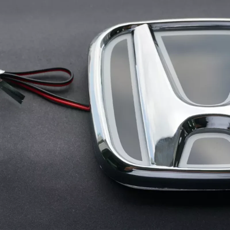 

1X 5D Car Front Grille Trunk Logo LED Light Retrofit Light for for Honda 2008-2012 Fit CRV Odyssey Accord Civic car accessories