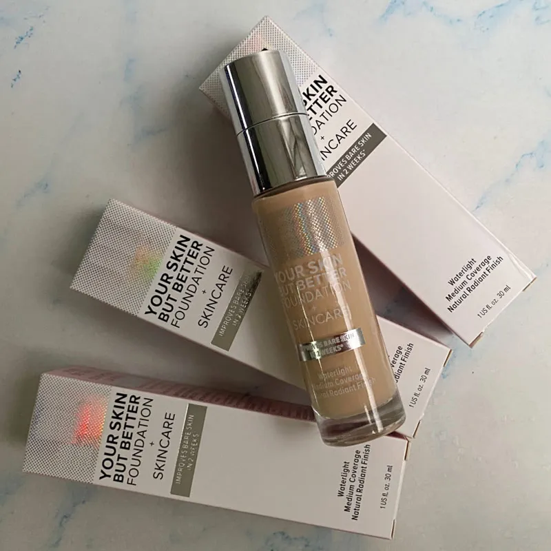 

Тональный крем для кожи 12 шт./лот, тональный крем для ухода за кожей, улучшает покрытие кожи водой, консилер для лица с естественным эффектом