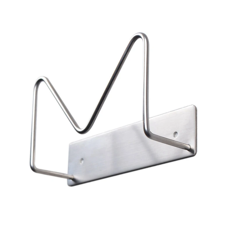 Полка для крышки кастрюли без отверстий полка для разделочной доски полка для хранения полка для разделочной доски кухонная стойка настенн...