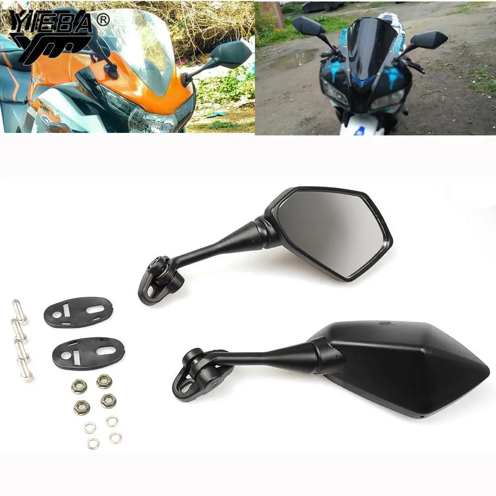 

Motorcycle Mirrors Racing Sport Bike Rear View Mirror For Honda hornet 250 600 900 CrossRunner 800 1200 GL1500 GL1800 ER4N ABS
