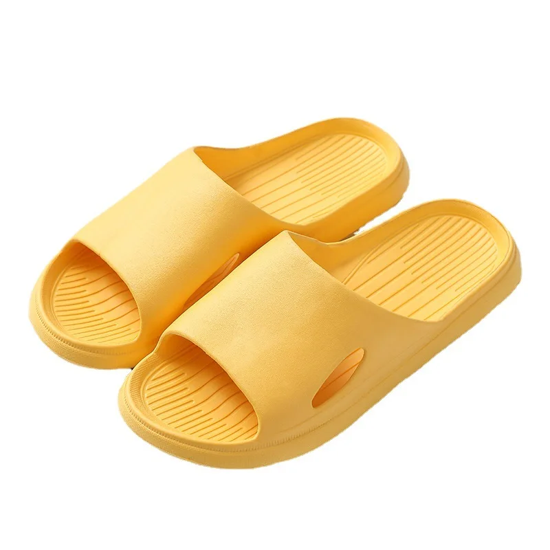 New Summer Couple Slippers Classics Bathroom Anti Slip Slippers Personality Indoor Women's Slippers Fashion Solid EVA Slippers