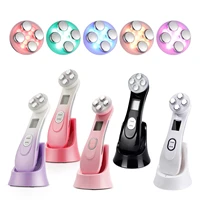 5in1 rfems radio mesotherapy electroporation face beauty pen radio frequency led photon face skin rejuvenation remover wrinkle