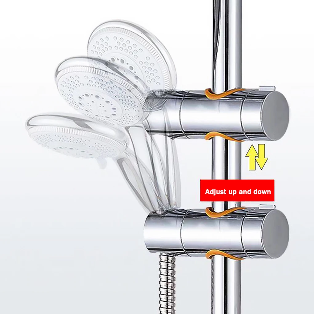 

Универсальный Регулируемый кронштейн для ручного душа, держатель из АБС-пластика для слайдера, слайдер, зажим, настенная стойка, аксессуары...