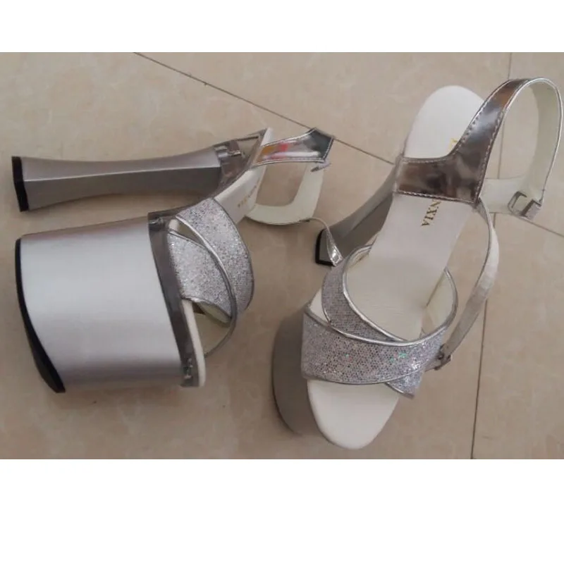 LAIJIANJINXIA Новинка 18 см/7 дюймов PU верхняя мода сексуальные экзотические высокие