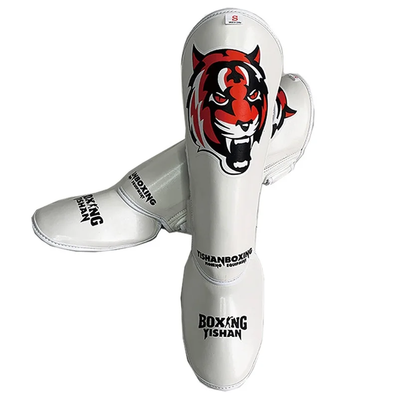 Защита для ног кикбоксинга щиколотки муай искусственная кожа боксерские щитки