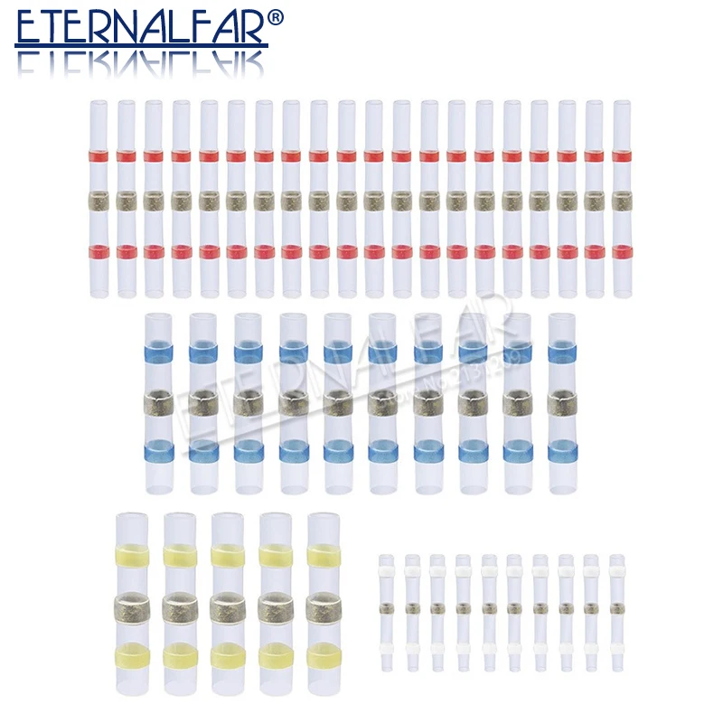 SST 12срг-10awg 4 мм-6 мм водонепроницаемый Соединительный соединитель проводов Оловянное кольцо Стыковая проволока термоусадочная трубка уплотнение рукава изоляция