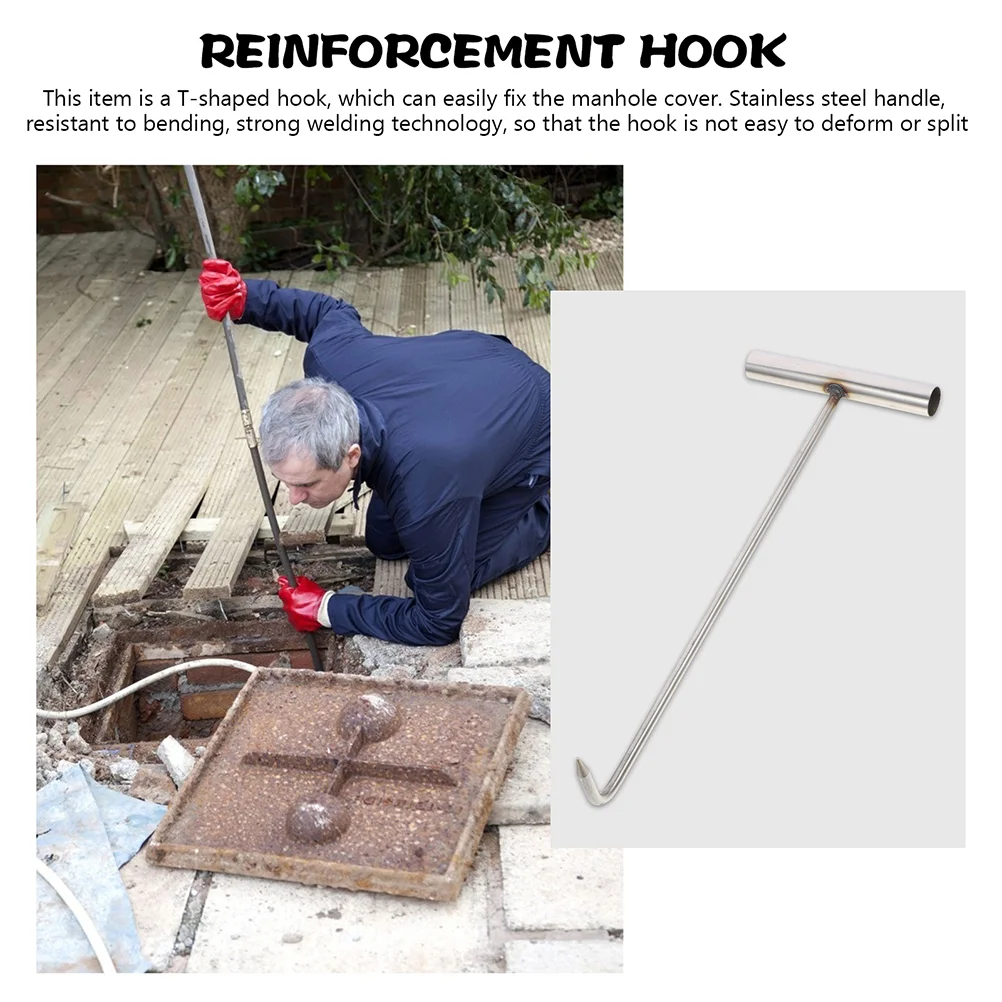 Крюк для крышки люка Сверхмощные подъемные крючки Пружины тяги батута