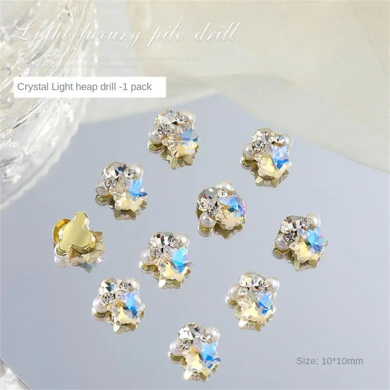 

Multi-color Crystal AB Rhinestone Glitter Strass Nail Gems Glue On Diamond Stone Flatback Rhinestones Decorations Nail Art
