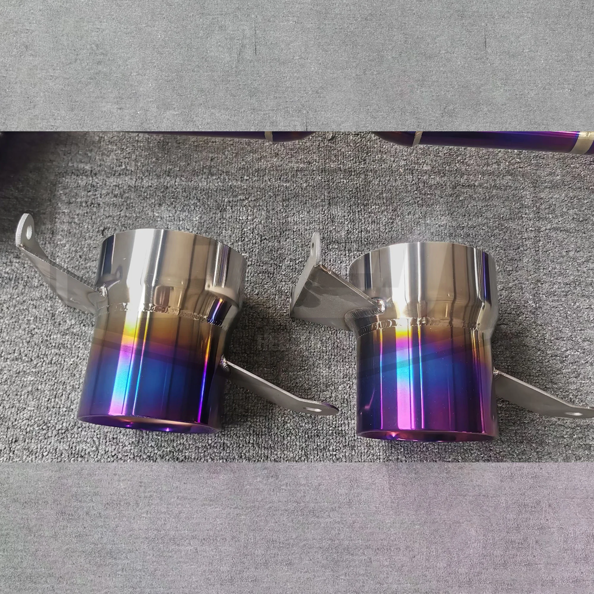 Выхлопная система HEO для Ferrari 488 GTB/Pista F142M 2015-2018 3 9T с титановыми наконечниками