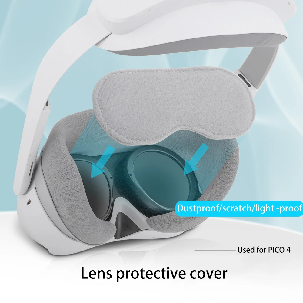 

Hifylux for PICO 4 Lens Protective Cover VR Glasses Dust -Proof Sponge Pad Protection Cover Accessories