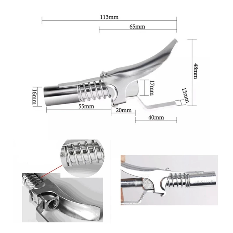 Инструмент для смазки замки муфты и метрические фитинги Zerk 1/8 дюйма NPT инструмент