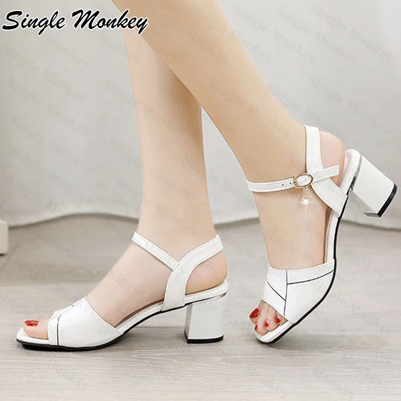 

Fad Brand Chunky Women Sandals Summer Slingback Slippers 2022 New Designer Women Shoes Classics Pumps Party Dress Slides Mujer