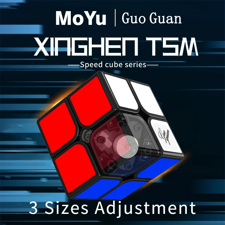 

MoYu Guoguan Xinghen TSM 2x2x2 Magnetic Magic Speed Cube Stickerless Professional Fidget Toys Cubo Magico Puzzle XingHen 2x2 TSM