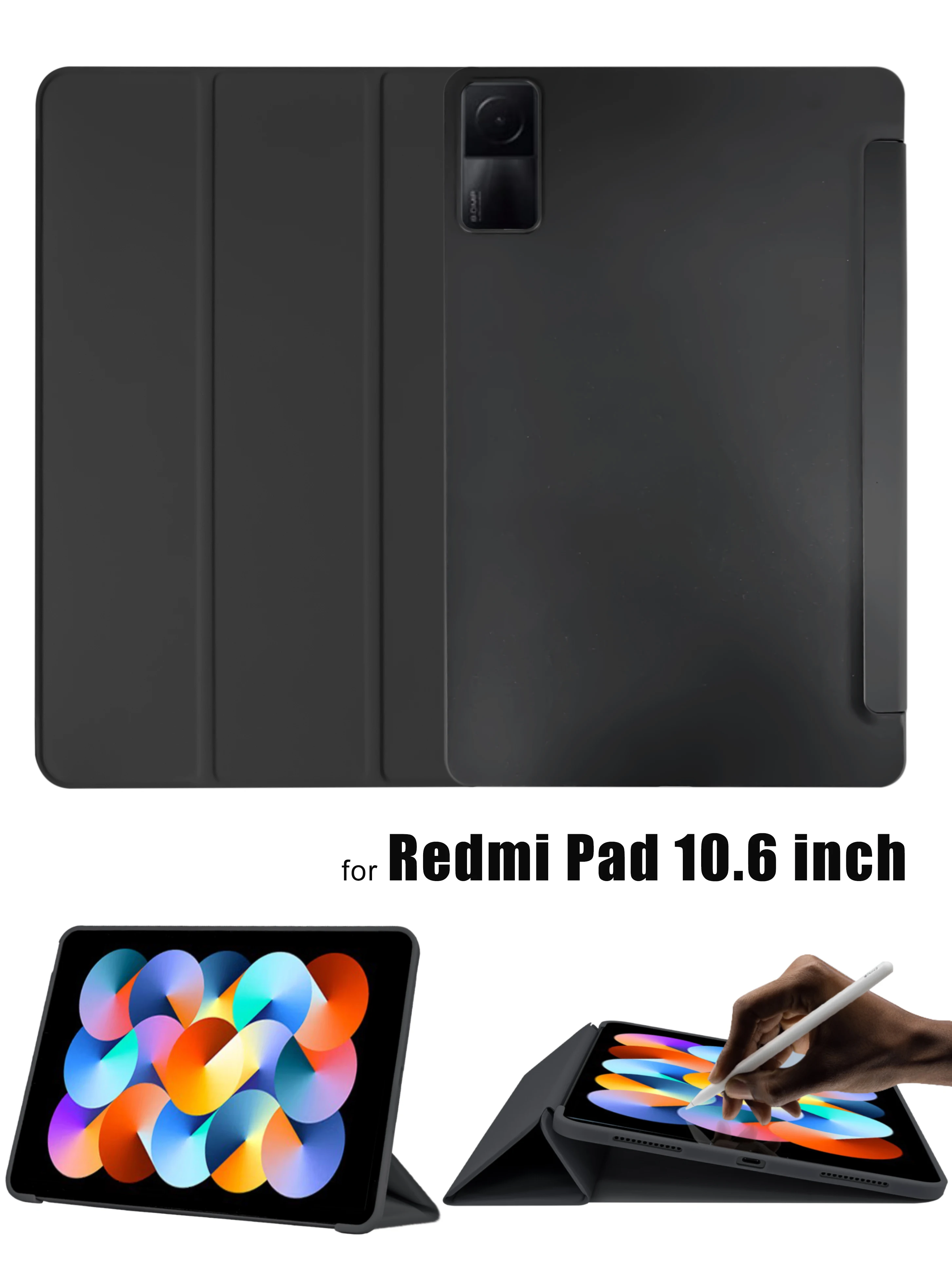 

2022 For Xiaomi RedmiPad 10.6 inch Case Capa Coque for Redmi Pad 10.6 shell Tablet Protective Cover
