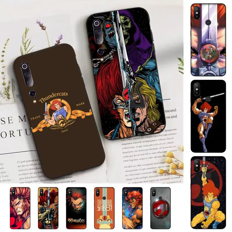 

ThunderCats Cartoon Phone Case for Xiaomi mi 5 6 8 9 10 lite pro SE Mix 2s 3 F1 Max2 3