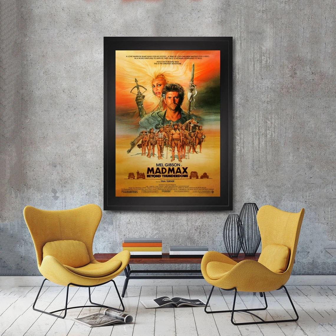 Безумный Макс постер фильма холст художественный принт украшение дома настенная