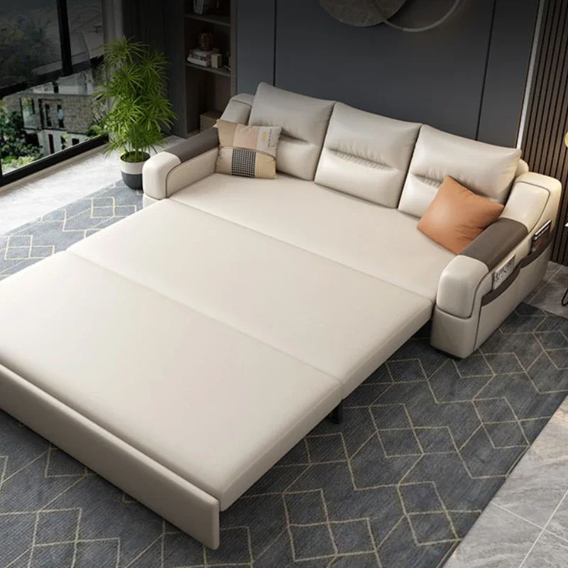 Скандинавский современный минималистичный диван-реклайнер для хранения сна