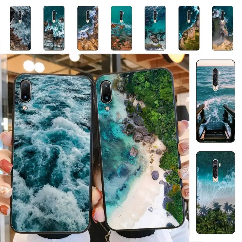

Travel Mountain Sea Beach Phone Case for Vivo Y91C Y11 17 19 17 67 81 Oppo A9 2020 Realme c3