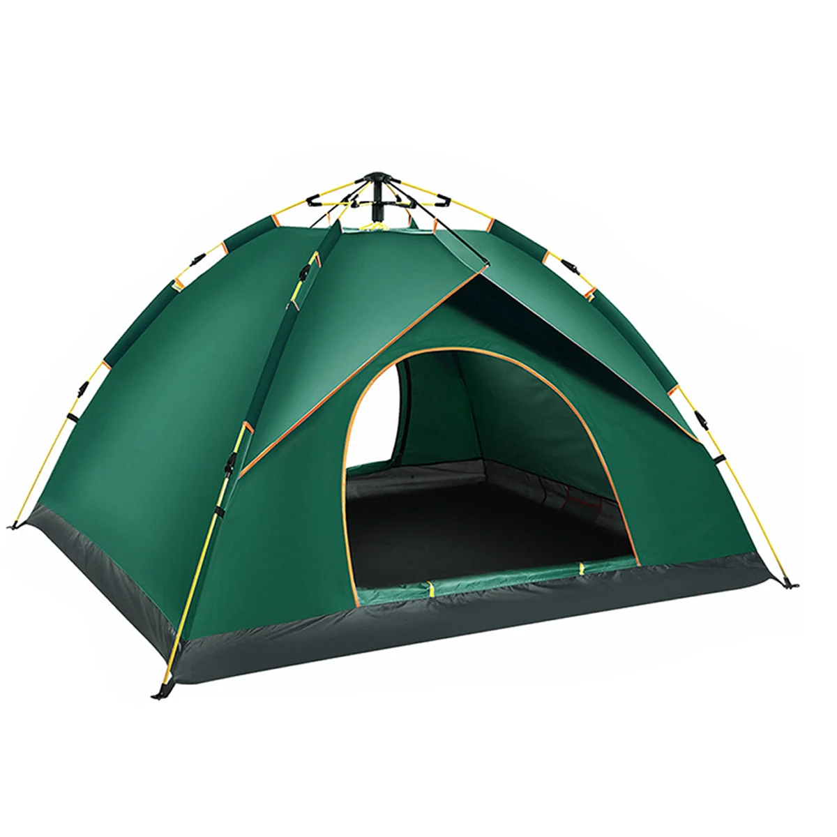 

One-touch Tent 3-4 People Camping Tent Is Easy To Install 1Layer of Anti-Ultraviolet Treatment Windproof Beach Climbing With Bag