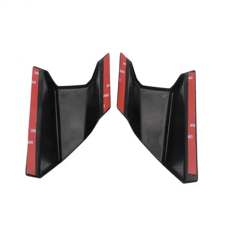 

Motorcycle Front Side Spoiler Carbon Fiber Durable Reduce The Dirt Easy To Install Protective Motorcycle Supplies Abs Plastic
