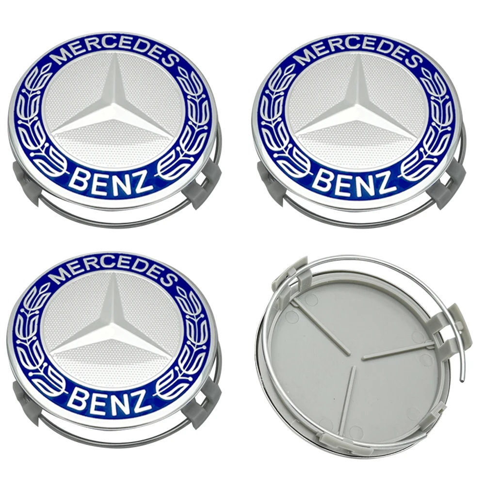 

4 шт. черные колпаки на центральные отверстия колесных дисков 75 мм для Mercedes-Benz W211 W203 W204 W210 W212 W220 W205 W124 AMG W202 CLA