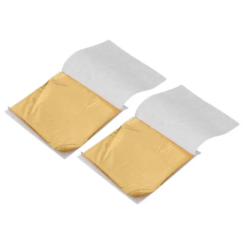 

Золотые листы в форме листьев, блестки для ногтей, украшение ручной работы, листы из искусственной золотой фольги, декор «сделай сам» для св...