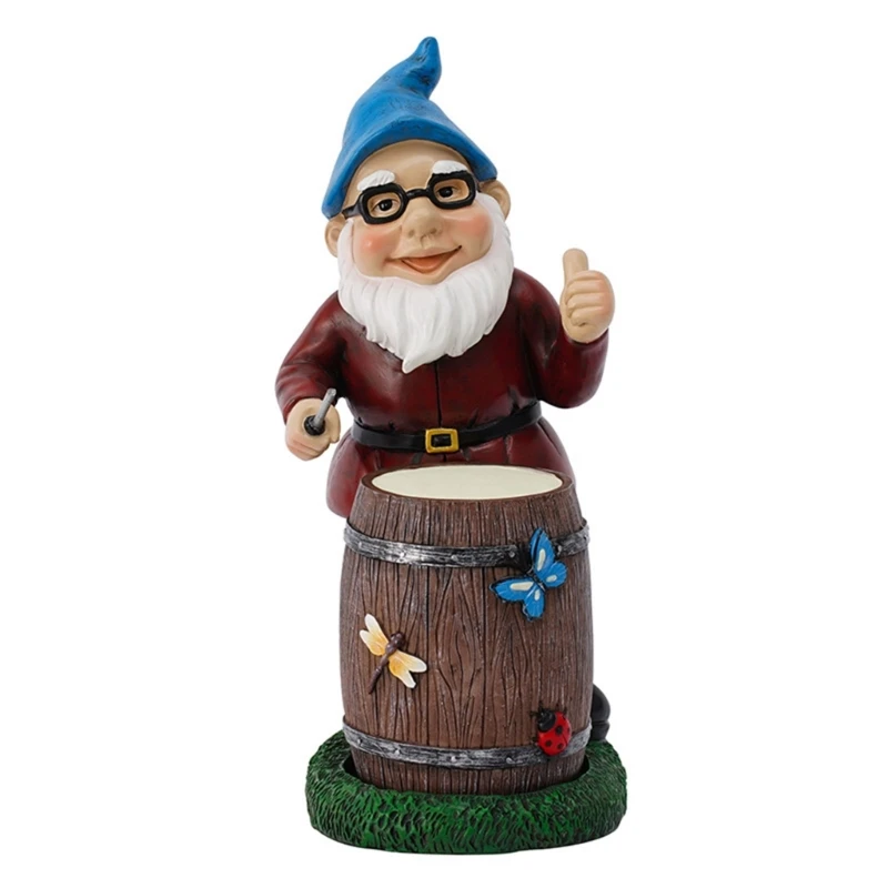 

Dwarf Statue Garden Yard Decoration Garden Statue Sculpture Cute Gift for Friend