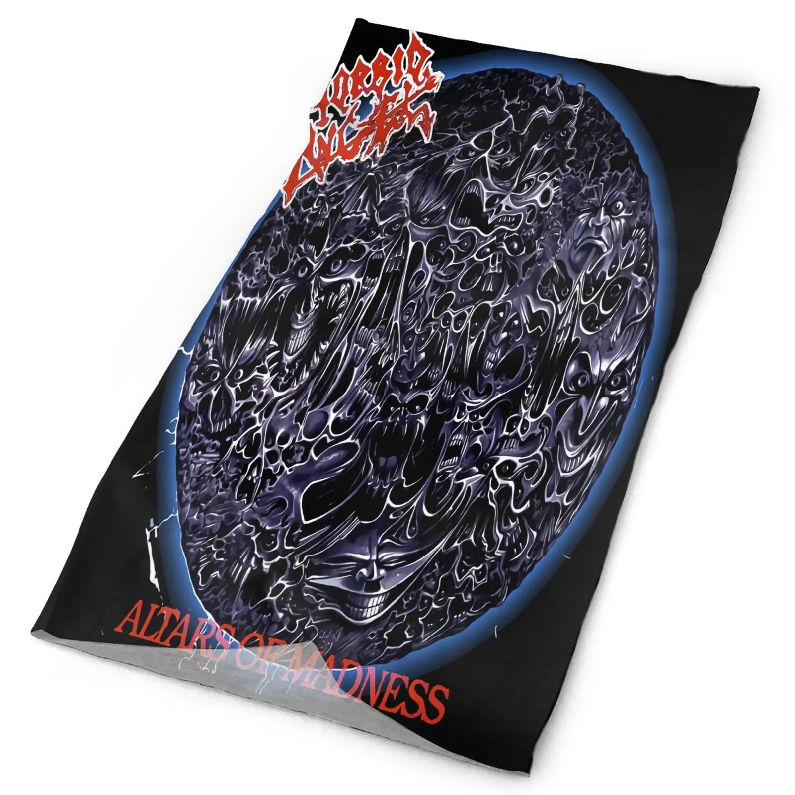 

Morbid Angel 91 Tour Death Bolt Men's Bandana Cycling Man Scarf Cycling Women's Bandana Tactical Mask Tourism Scarf Camouflage