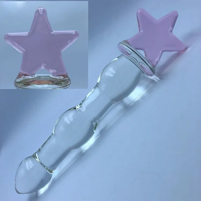 Crystal Glass Anal Plug Vaginal Anus Beads Butt Plug Sexual Toy Adult Dildo for Anal Massage Masturbation Sex Toys for Men Women 5
