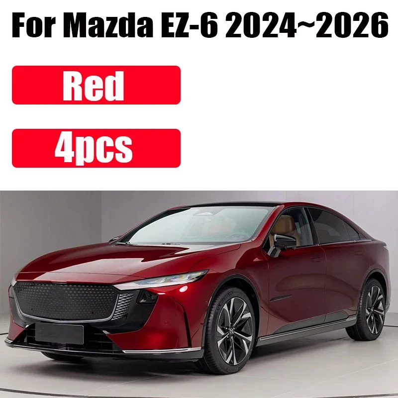 

Автомобильное крыло для Mazda EZ-6, аксессуары 6e 2024 ~ 2026, защитные брызговики, брызговики переднего колеса, краска для выпечки, брызговики
