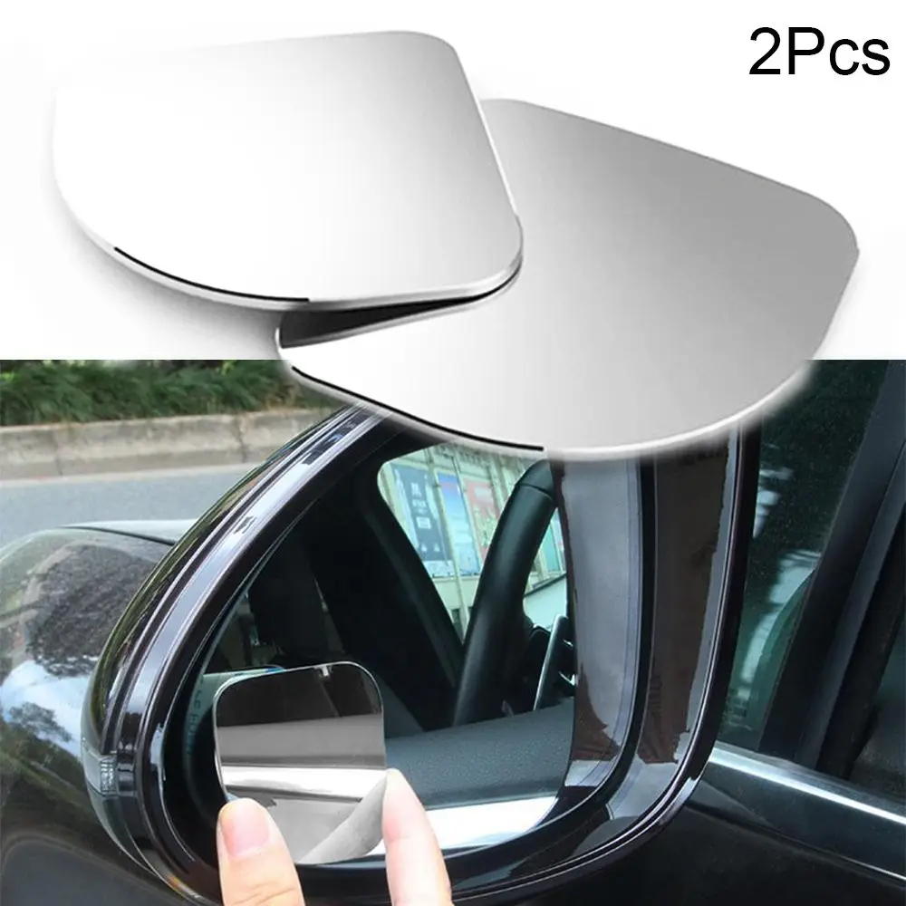 

Side Rearview Wide Angle Car Motorcycle Accessories Adjustable HD Glass Convex 360 Degree Rotation Blind Spot Mirror